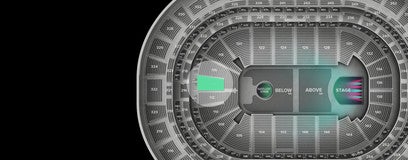 Seat view from End Loge