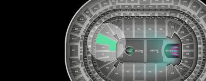 Seat view from End Loge