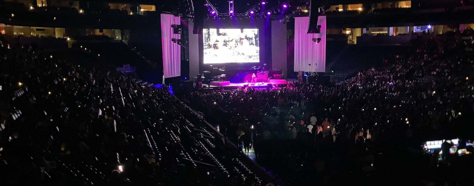 Seat view from End Loge