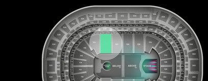 Seat view from Center Loge