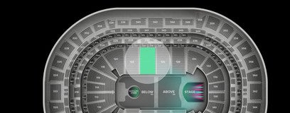Seat view from Center Loge