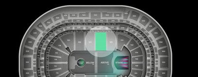 Seat view from Center Loge