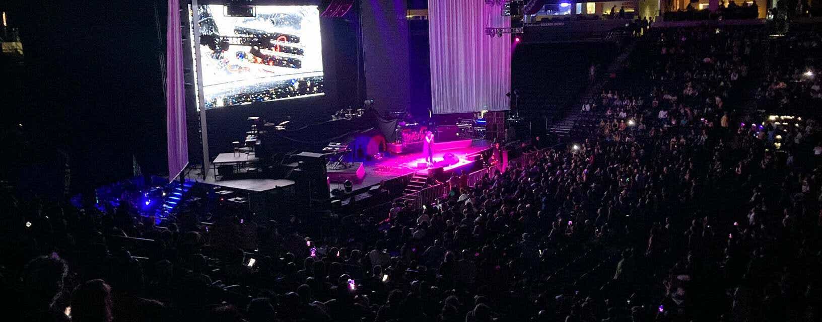 Seat view from Center Loge
