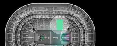 Seat view from Center Loge