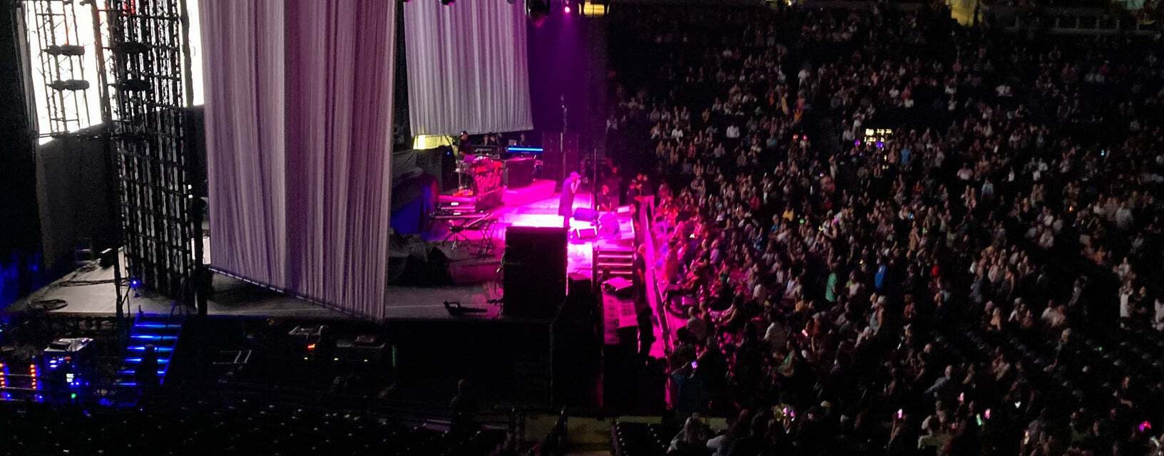Seat view from Center Loge
