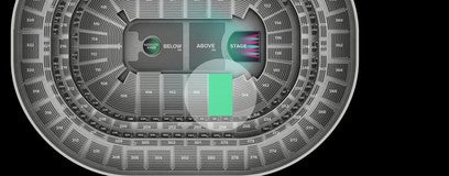 Seat view from Center Loge