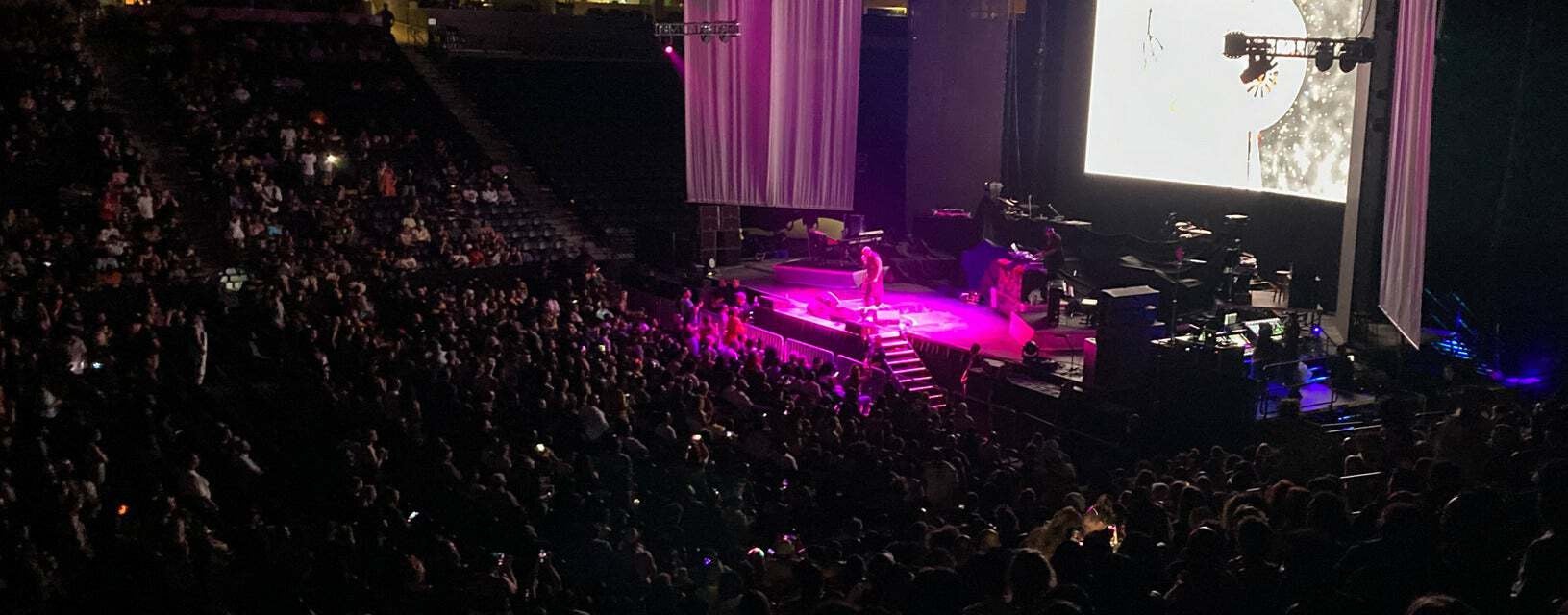 Seat view from Center Loge