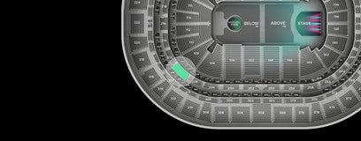 Seat view from Club End