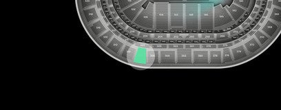 Seat view from Upper Corner Balcony