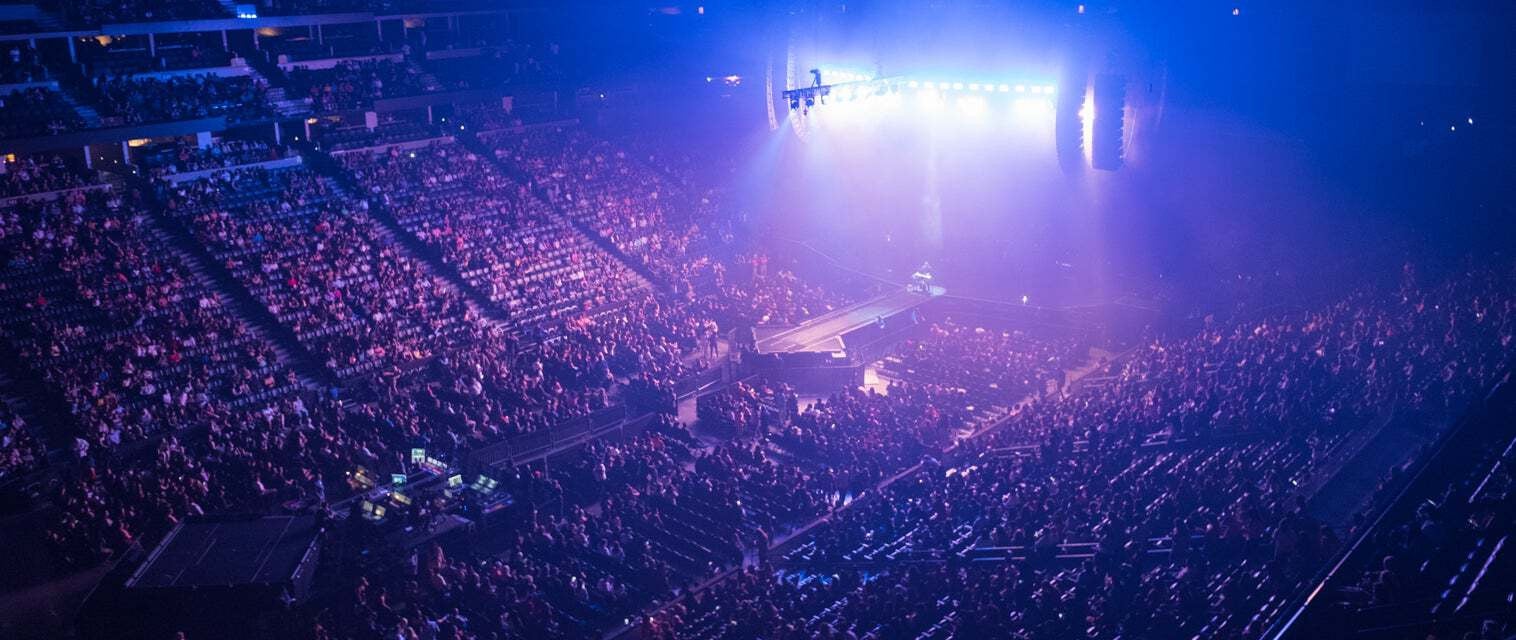 Seat view from Upper Corner Balcony