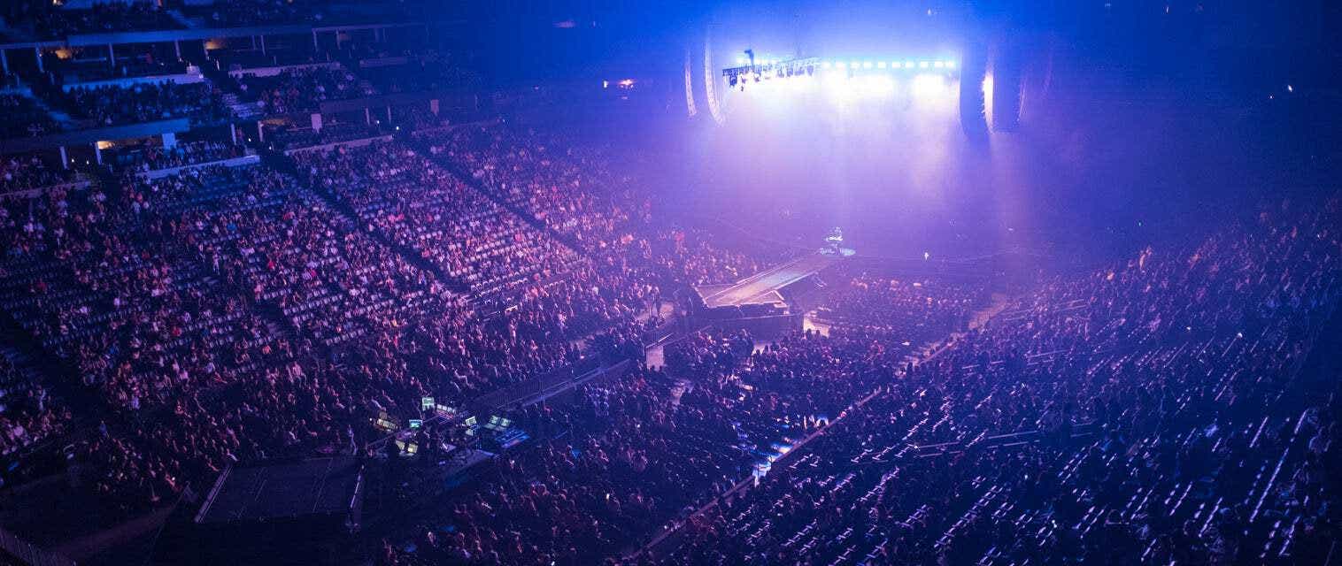 Seat view from Upper Corner Balcony