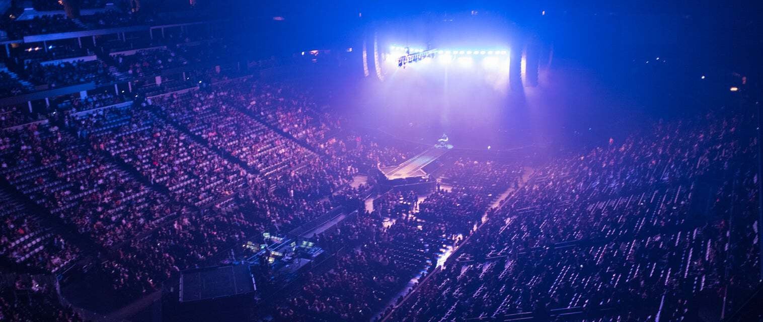 Seat view from Upper Corner Balcony