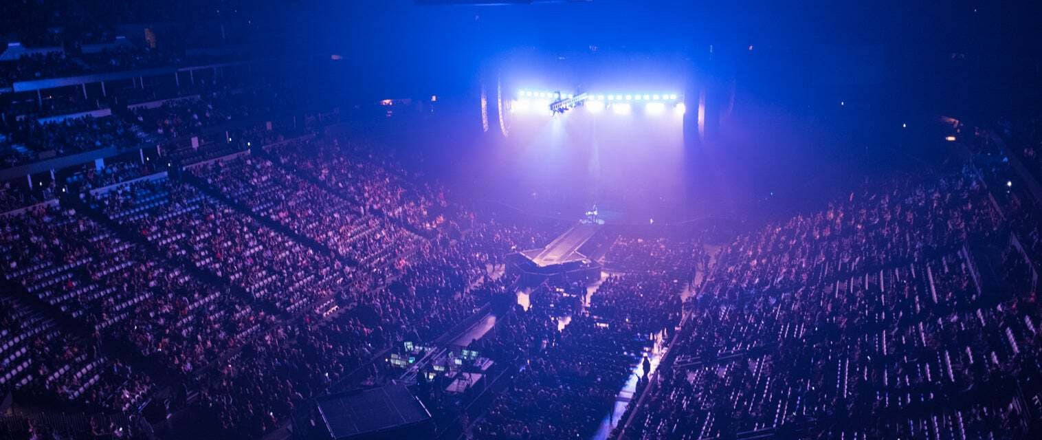Seat view from Upper Corner Balcony