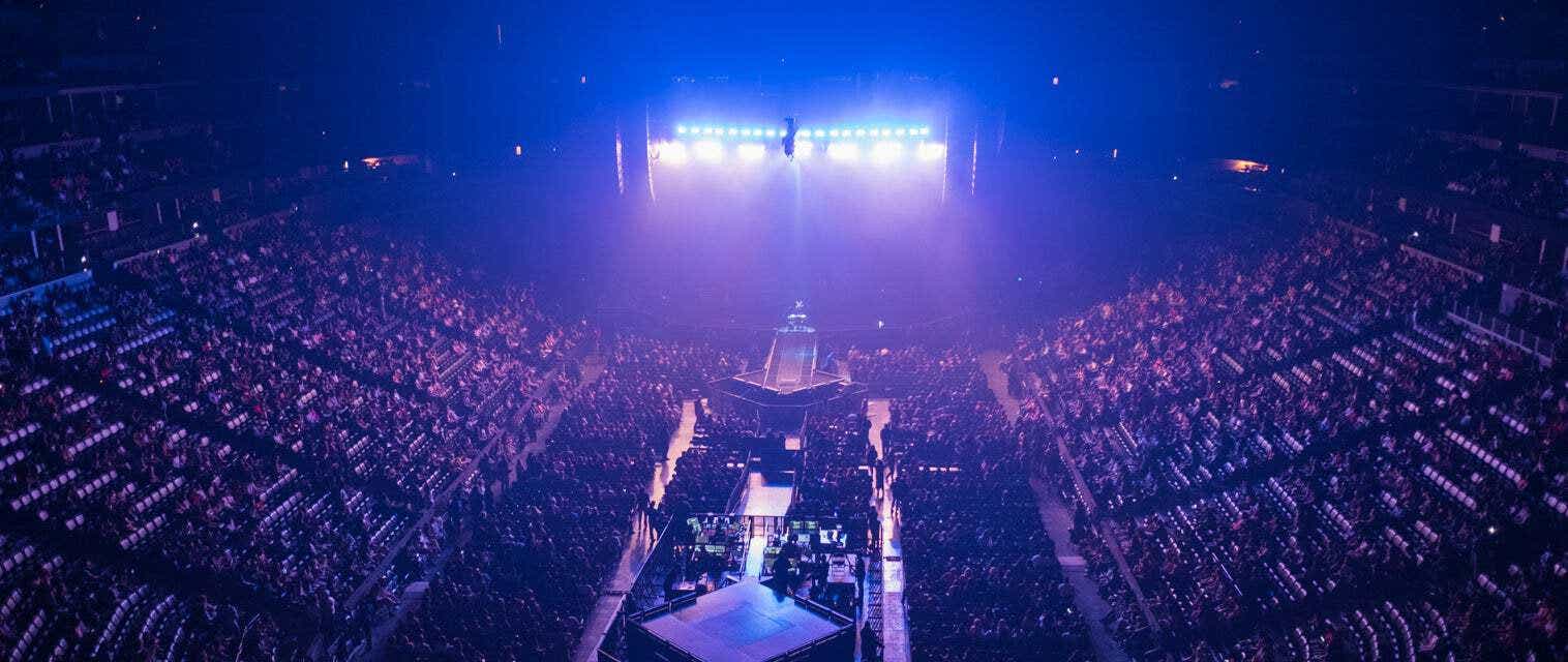 Seat view from Lower End Balcony