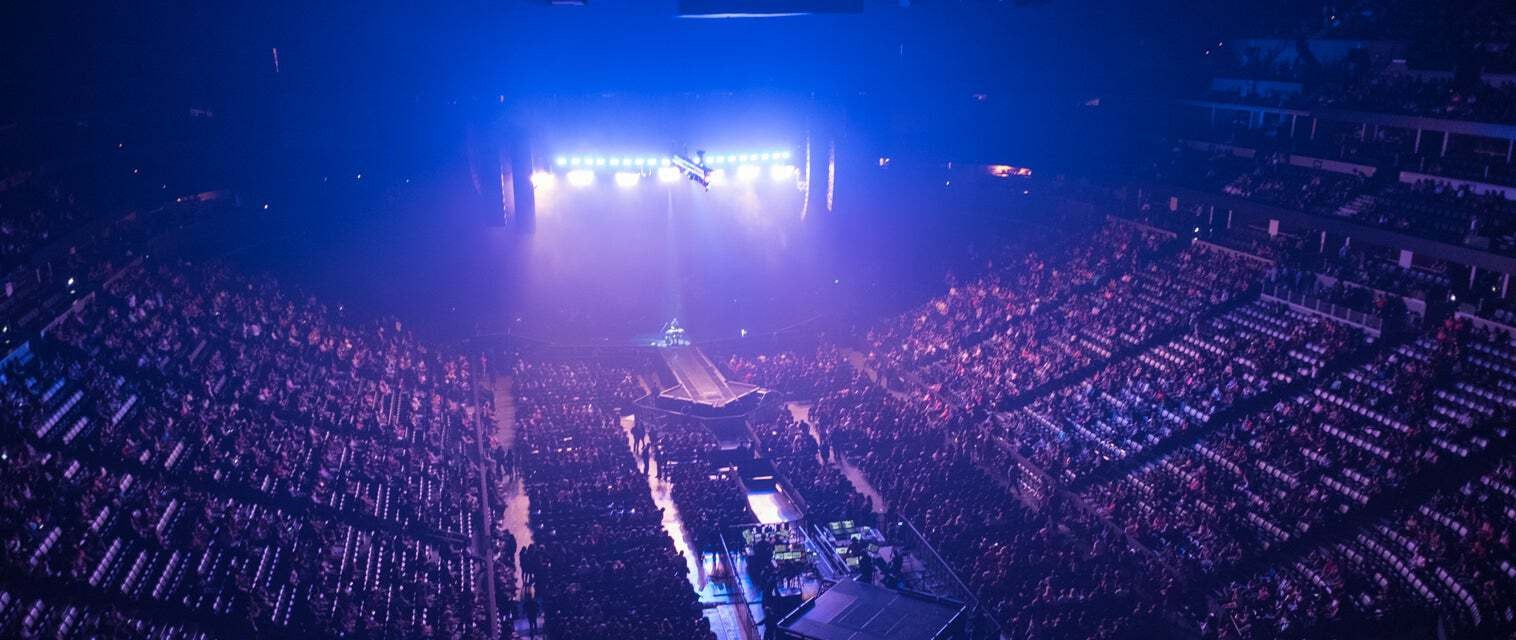 Seat view from Lower End Balcony