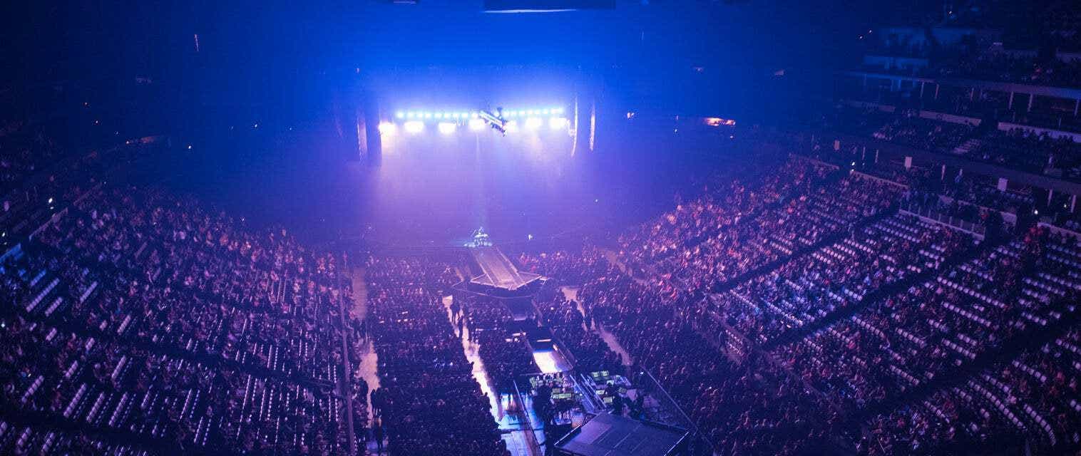 Seat view from Lower End Balcony