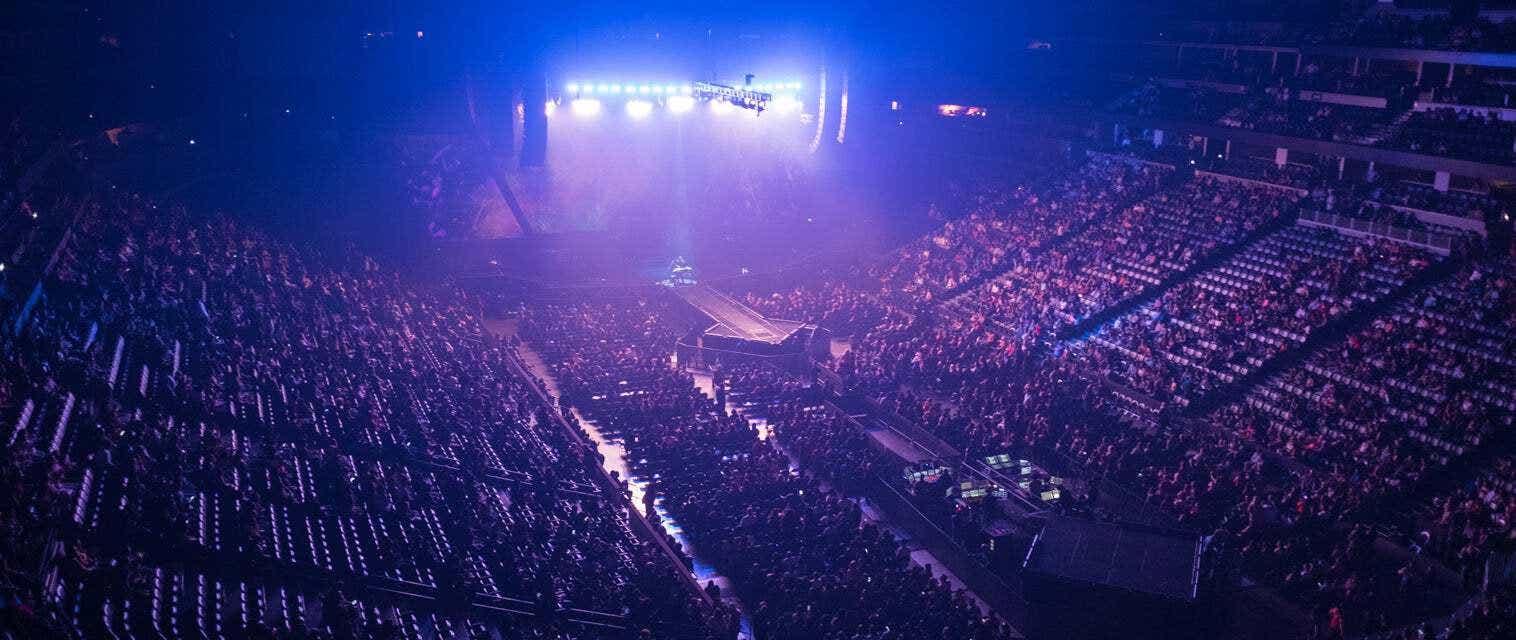 Seat view from Upper Corner Balcony
