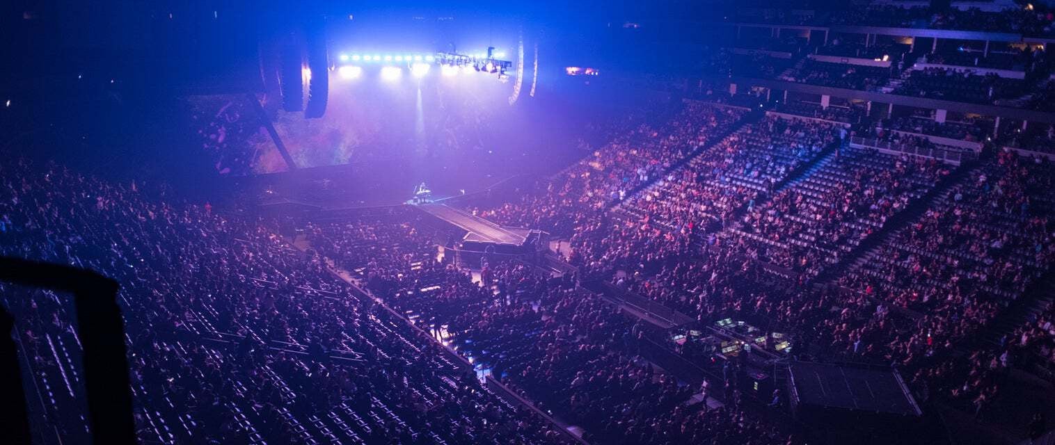Seat view from Upper Center