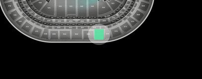 Seat view from Upper Center