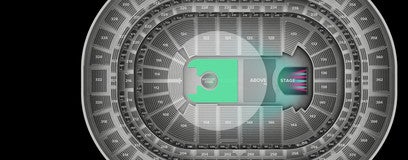 Seat view from BELOW GA