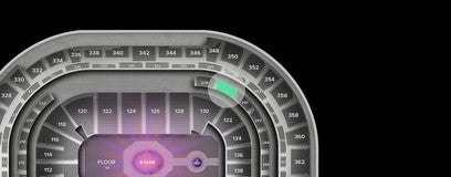 Seat view from Middle