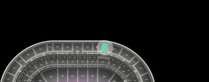 Seat view from Upper