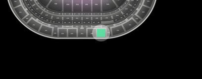 Seat view from Upper