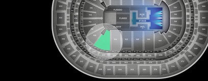 Seat view from Prime Loge