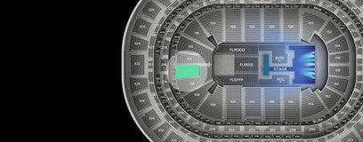 Seat view from End Loge