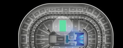 Seat view from Center Loge