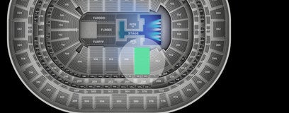 Seat view from Center Loge