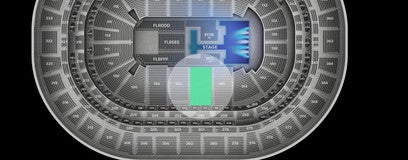 Seat view from Center Loge