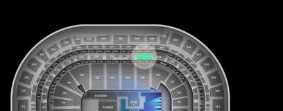 Seat view from Club Side