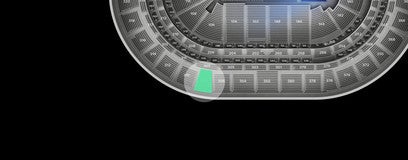 Seat view from Upper Corner Balcony