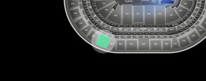 Seat view from Upper Corner Balcony