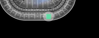 Seat view from Upper Center