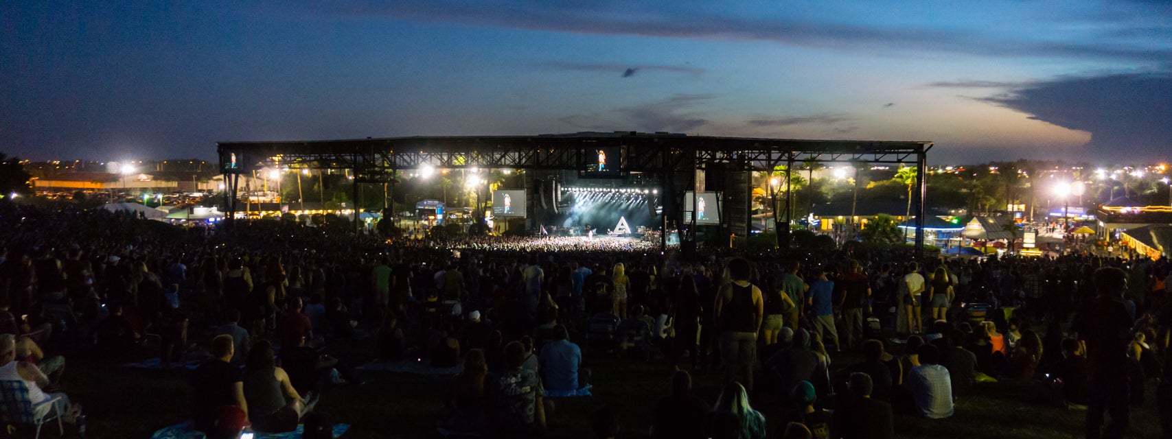 Seat view from GA Lawn
