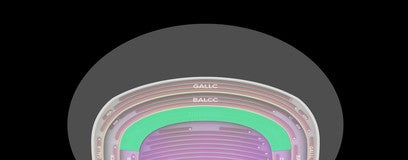 Seat view from Dress Circle