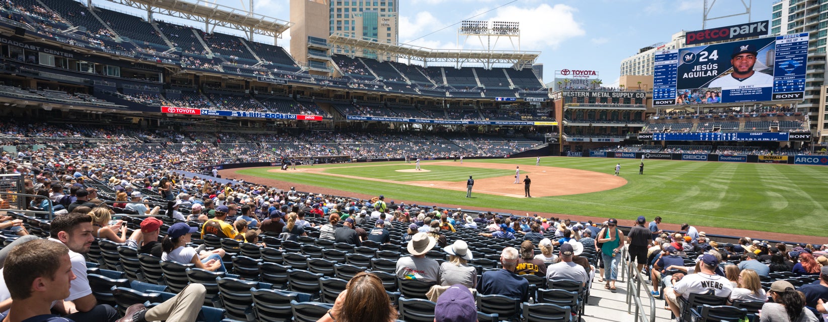 Seat view from Field Box Infield