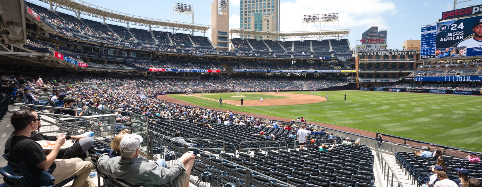 Seat view from Field Plaza