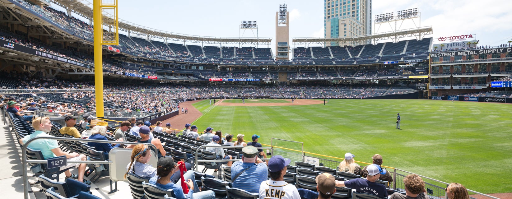 Seat view from Field Reserved