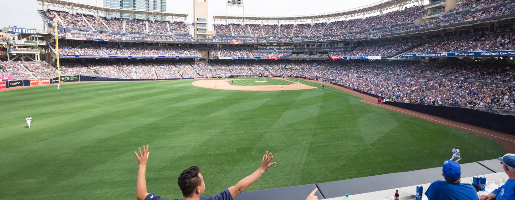Seat view from LF Upper Box
