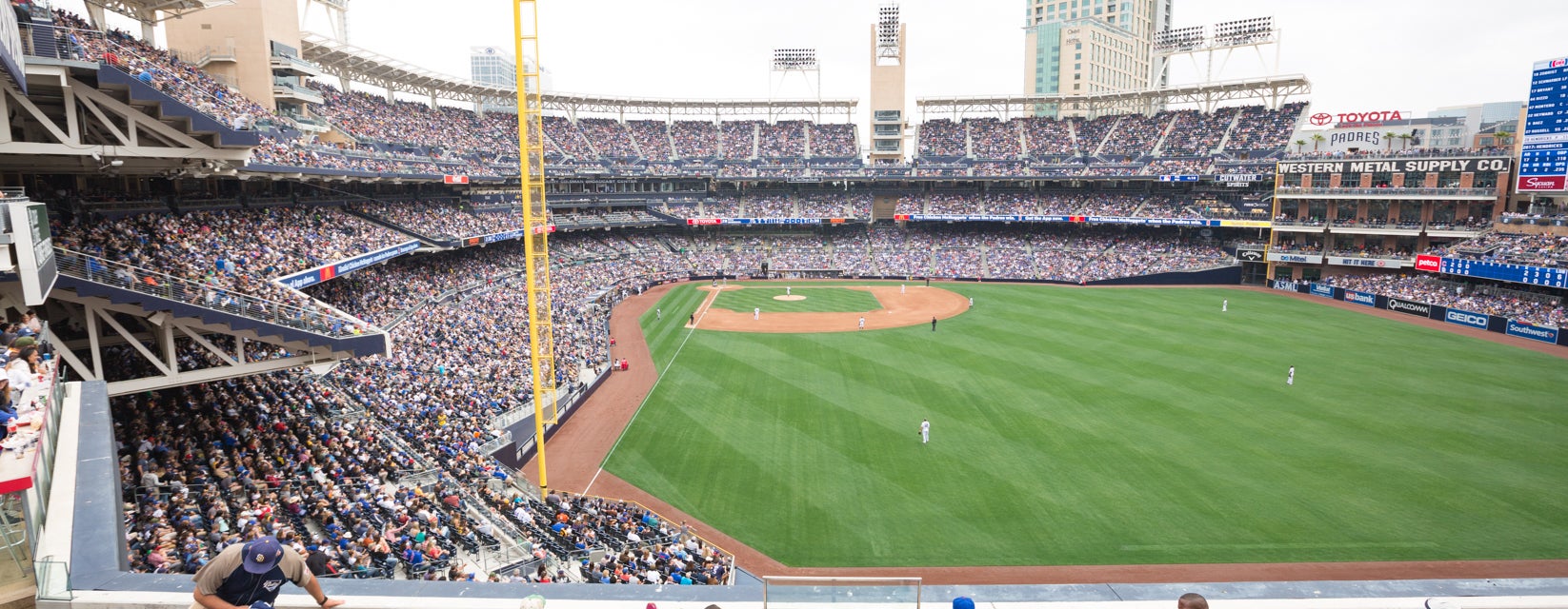Seat view from RF Upper Box