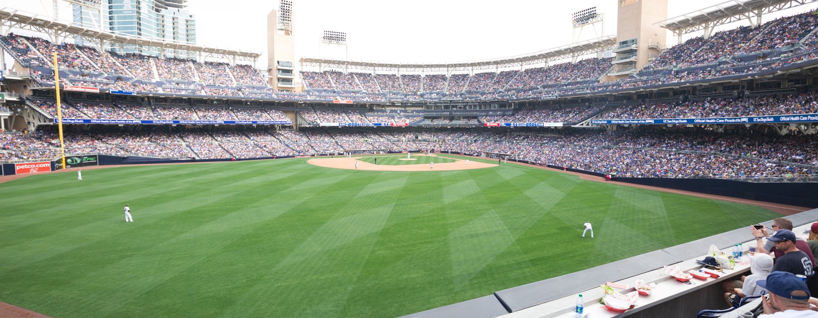 Seat view from LF Upper Box