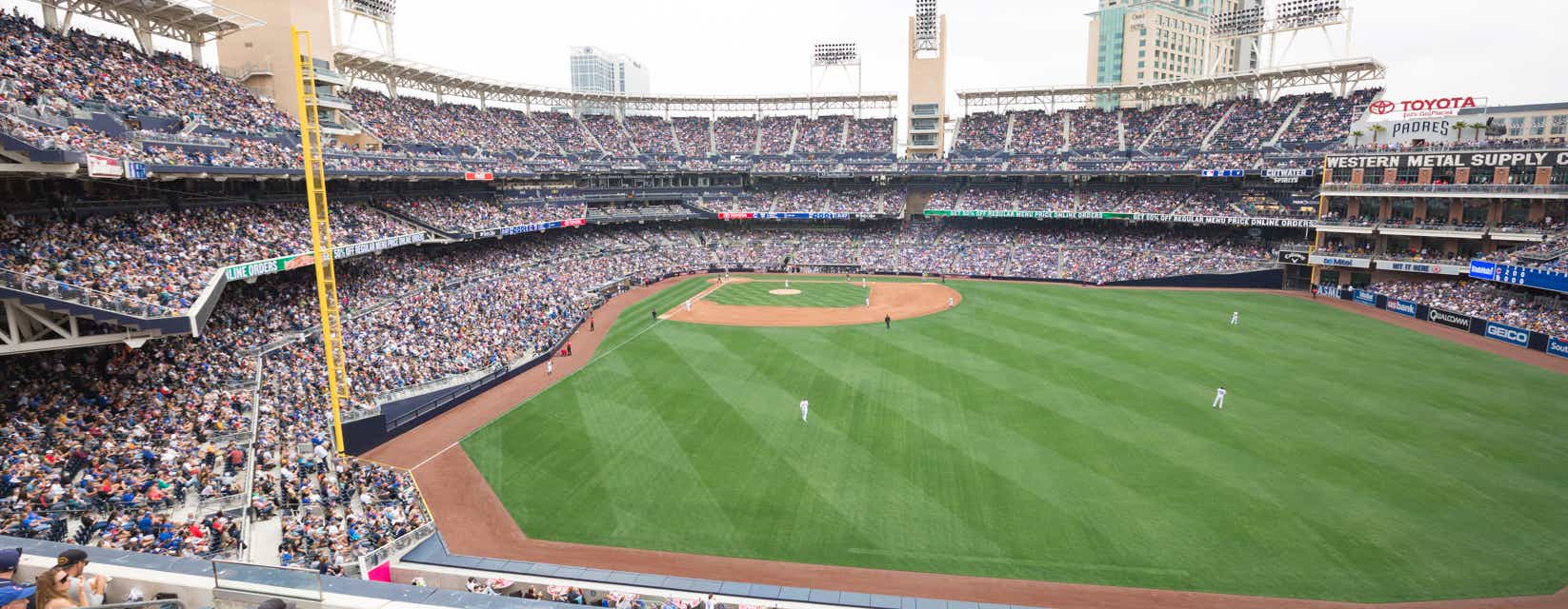 Seat view from RF Upper Box