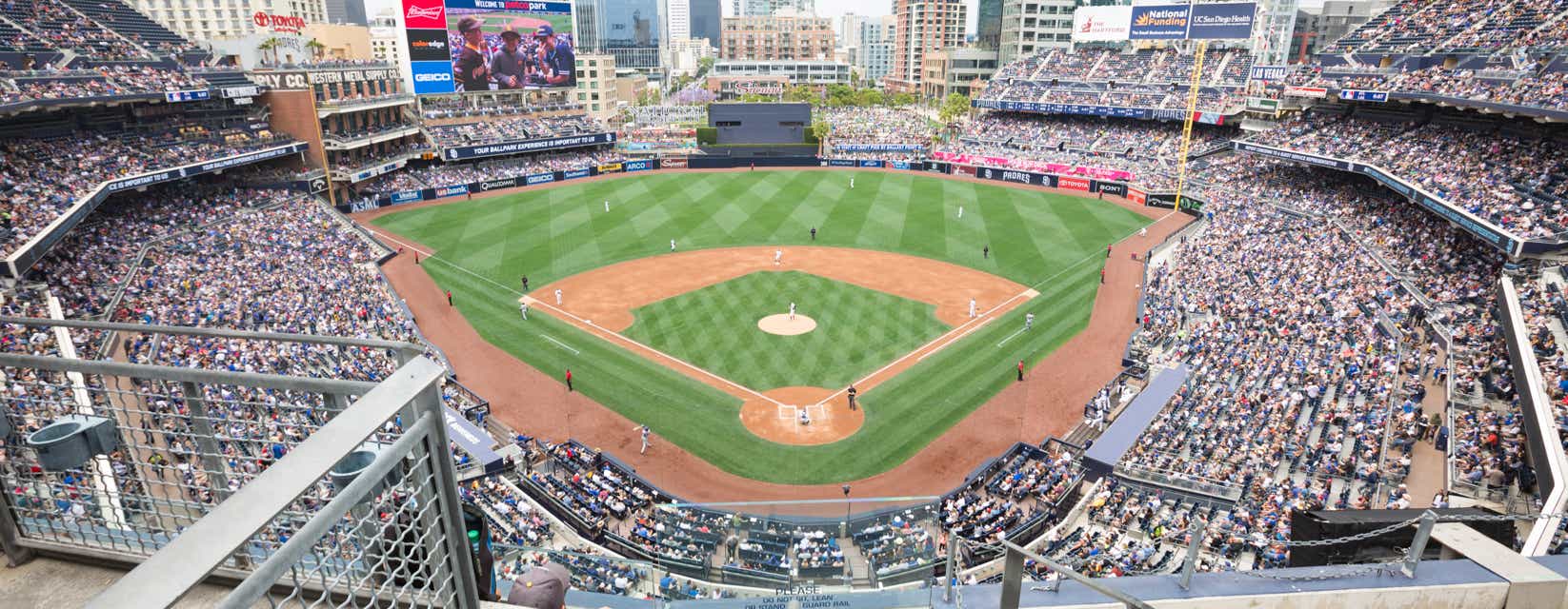 Seat view from Upper Box Infield