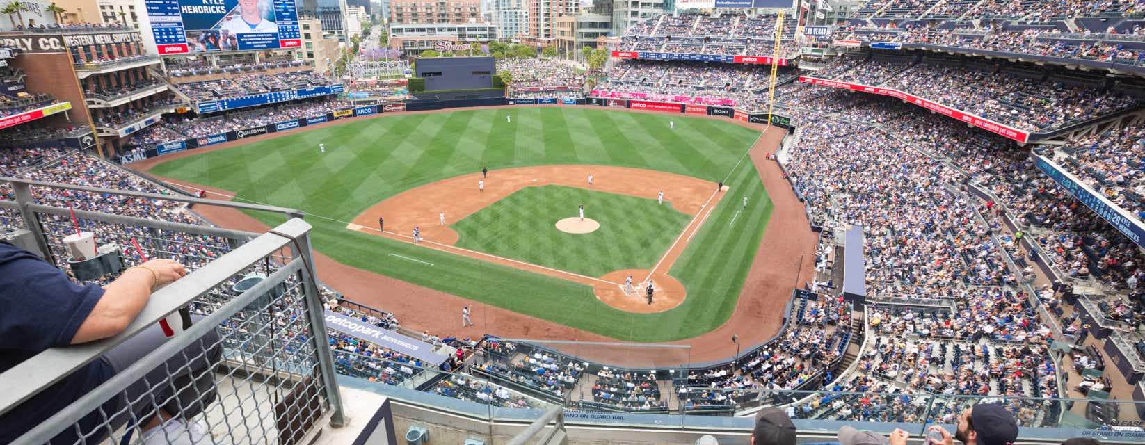 Seat view from Upper Box Infield