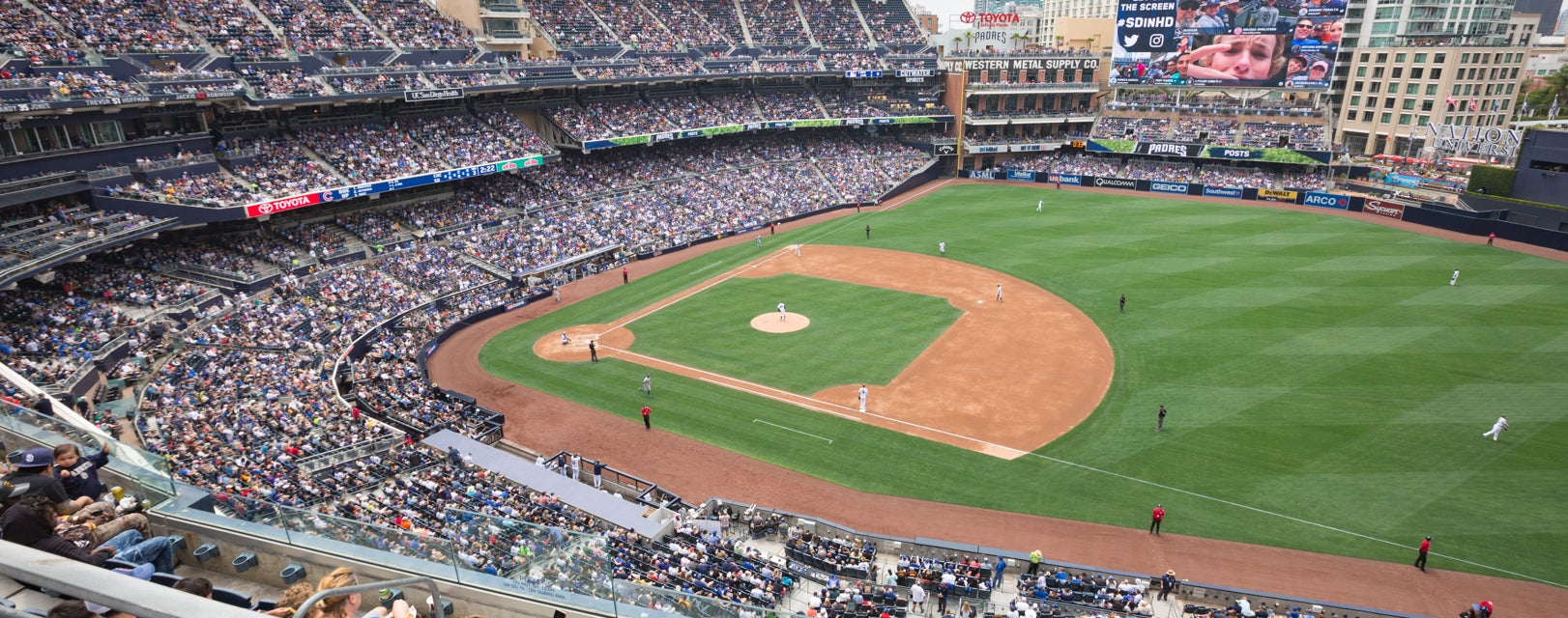 Seat view from Upper Box Reserved