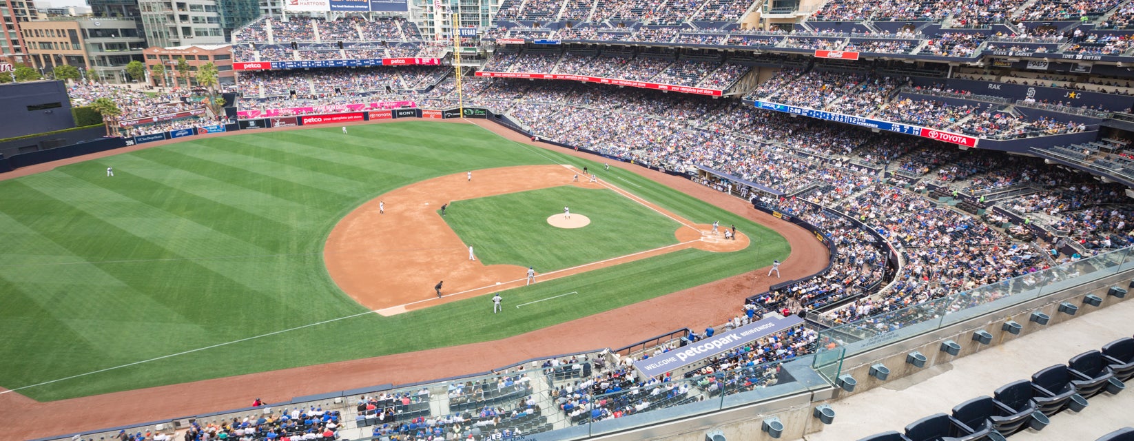 Seat view from Upper Box Reserved