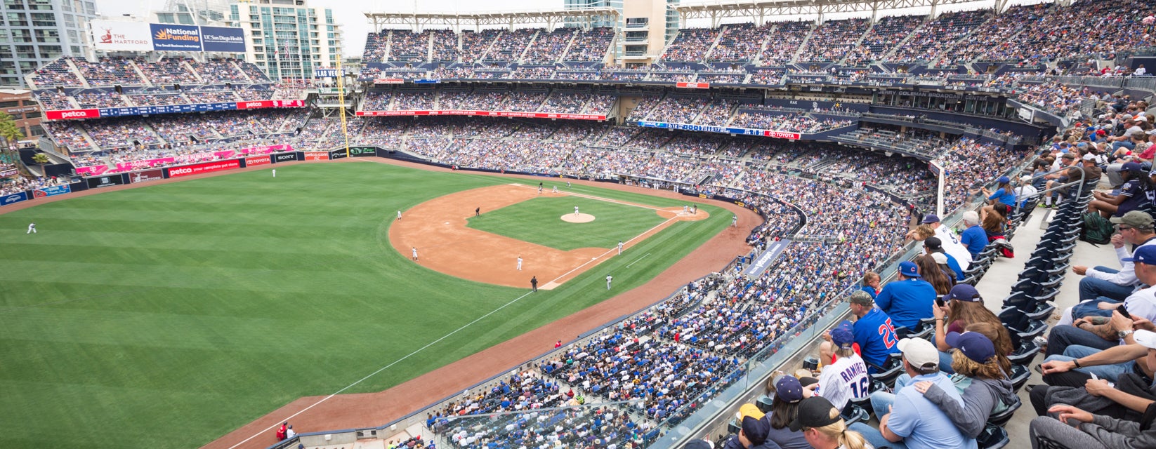 Seat view from Upper Box Pavilion